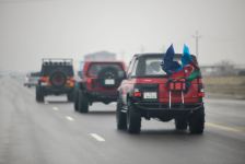 Автомобильная федерация Азербайджана организовала пробег внедорожников (ФОТО/ВИДЕО)