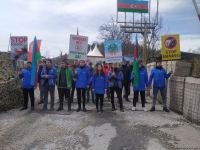 Акция протеста на дороге Лачин-Ханкенди продолжается 112-й день (ФОТО)