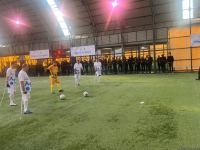 Футболисты с ампутированными конечностями провели матч под девизом 
"Скажем нет минам!" (ФОТО)