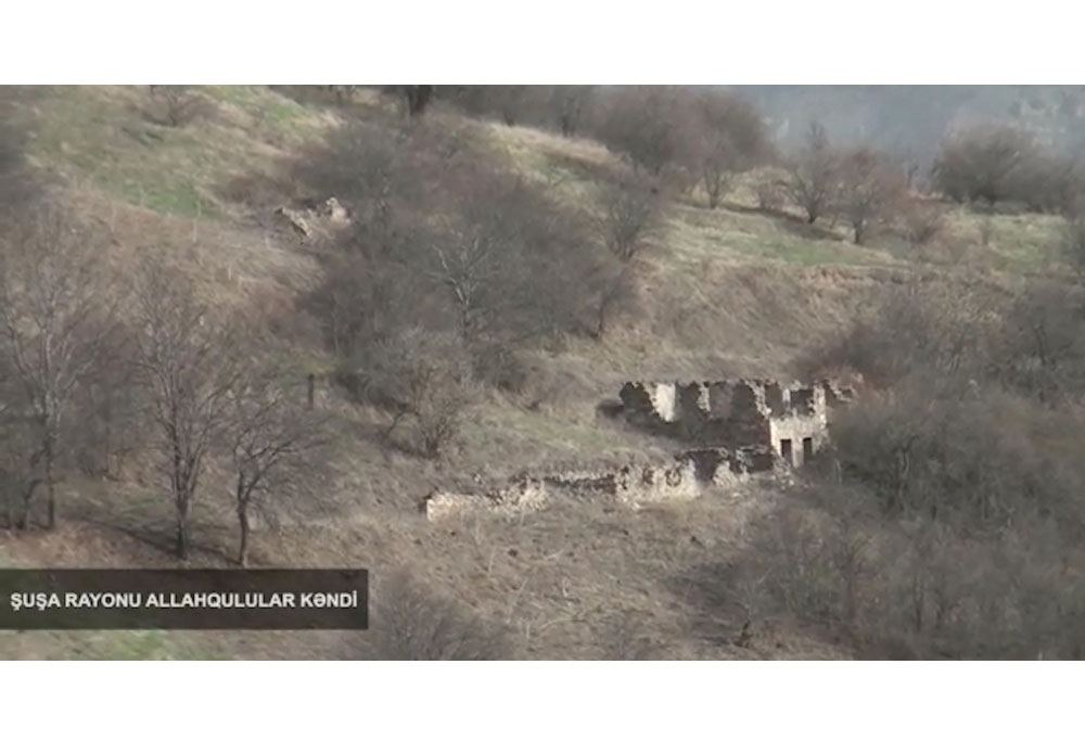 Распространены кадры сел, перешедших под контроль Азербайджана после операции на Шушинском направлении (ВИДЕО)