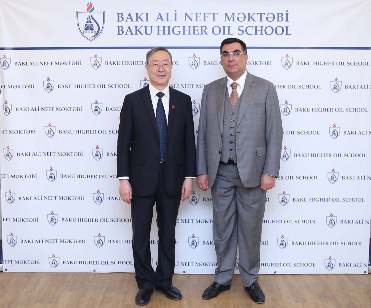 Ректор Китайского нефтяного университета посетил Бакинскую высшую школу нефти (ФОТО)