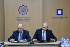 “AzInTelecom” MMC ilə AZSTAND arasında əməkdaşlıq memorandumu imzalanıb (FOTO)