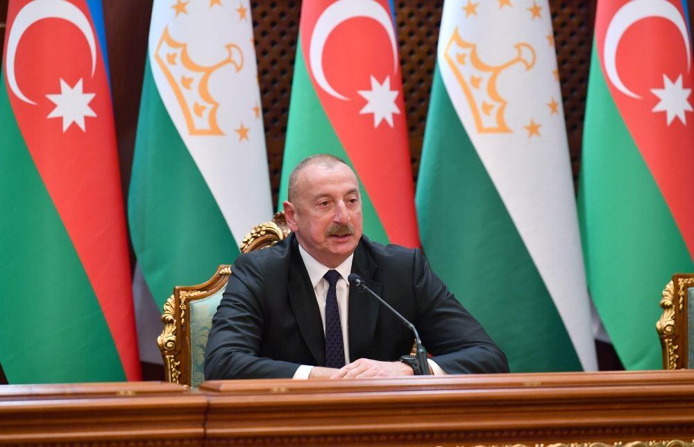 Azerbaijan ready to seriously consider investment projects in Tajikistan - President Ilham Aliyev