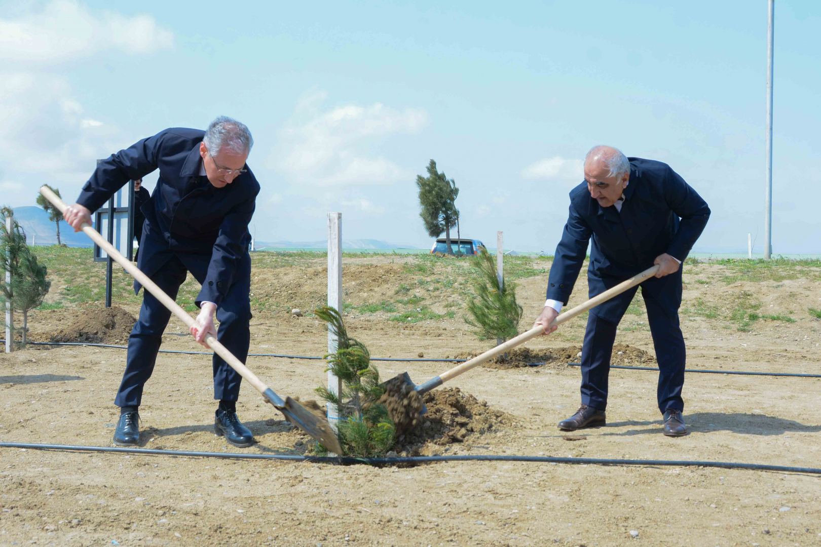 UNEC “Heydər Əliyev İli” çərçivəsində  ağacəkmə aksiyasına qoşuldu (FOTO)
