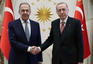 Президент Турции принял главу МИД России