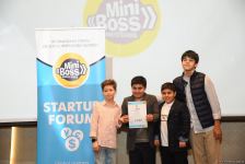 Путь к успеху юных предпринимателей - в Баку состоялся детский стартап-форум, организованный MiniBoss Business School Baku (ФОТО)