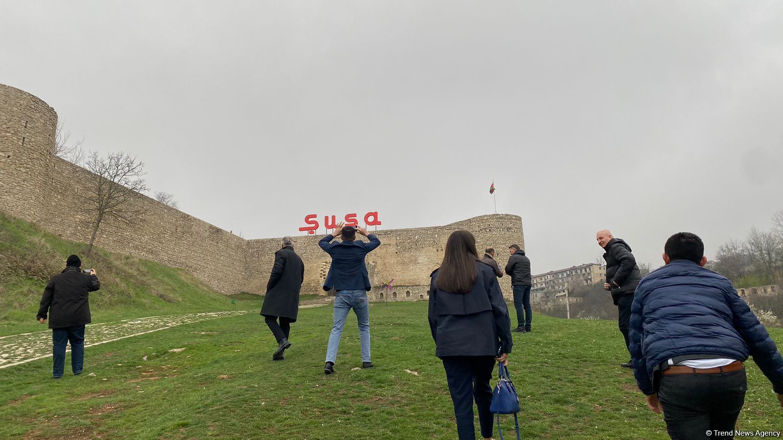 Делегация ТЮРКСОЙ по делам ЮНЕСКО посетила Шушинскую крепость (ФОТО)