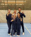 Азербайджанские спортсмены завоевали медали на международных соревнованиях по акробатической гимнастике в Бельгии (ФОТО)