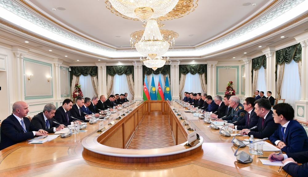 Relations between peoples of Azerbaijan and Kazakhstan have always been seen as relations between brothers - President Ilham Aliyev