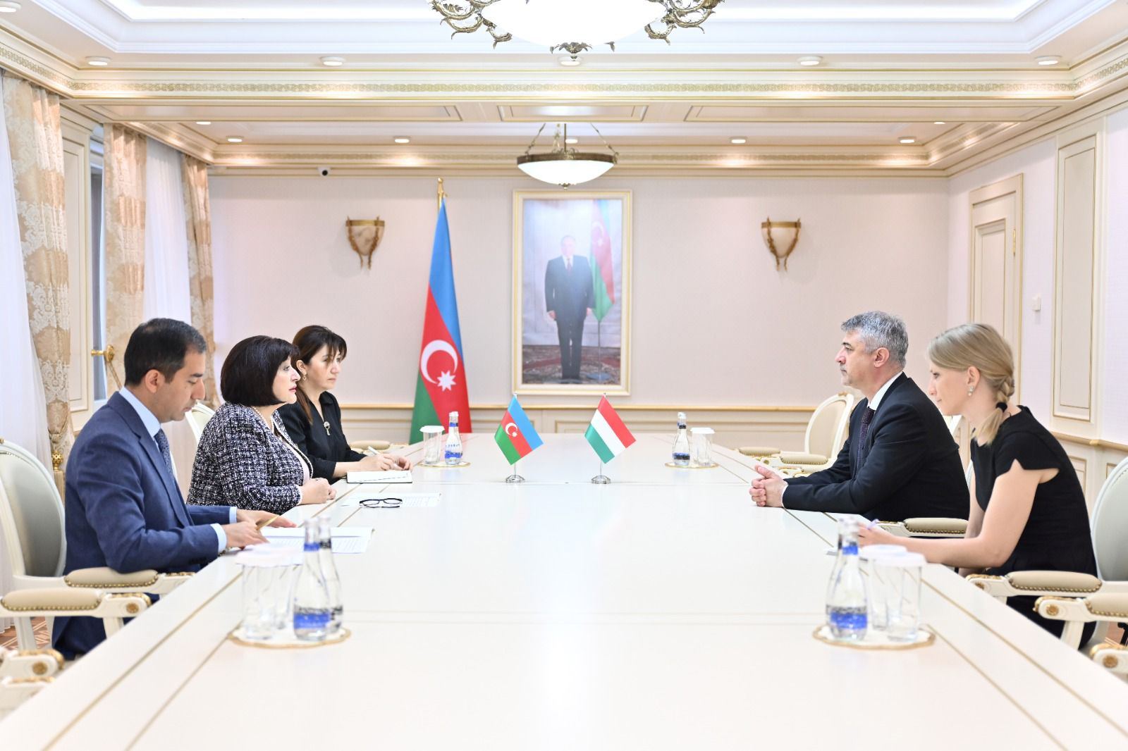 Обсуждено сотрудничество между Азербайджаном и Венгрией (ФОТО)