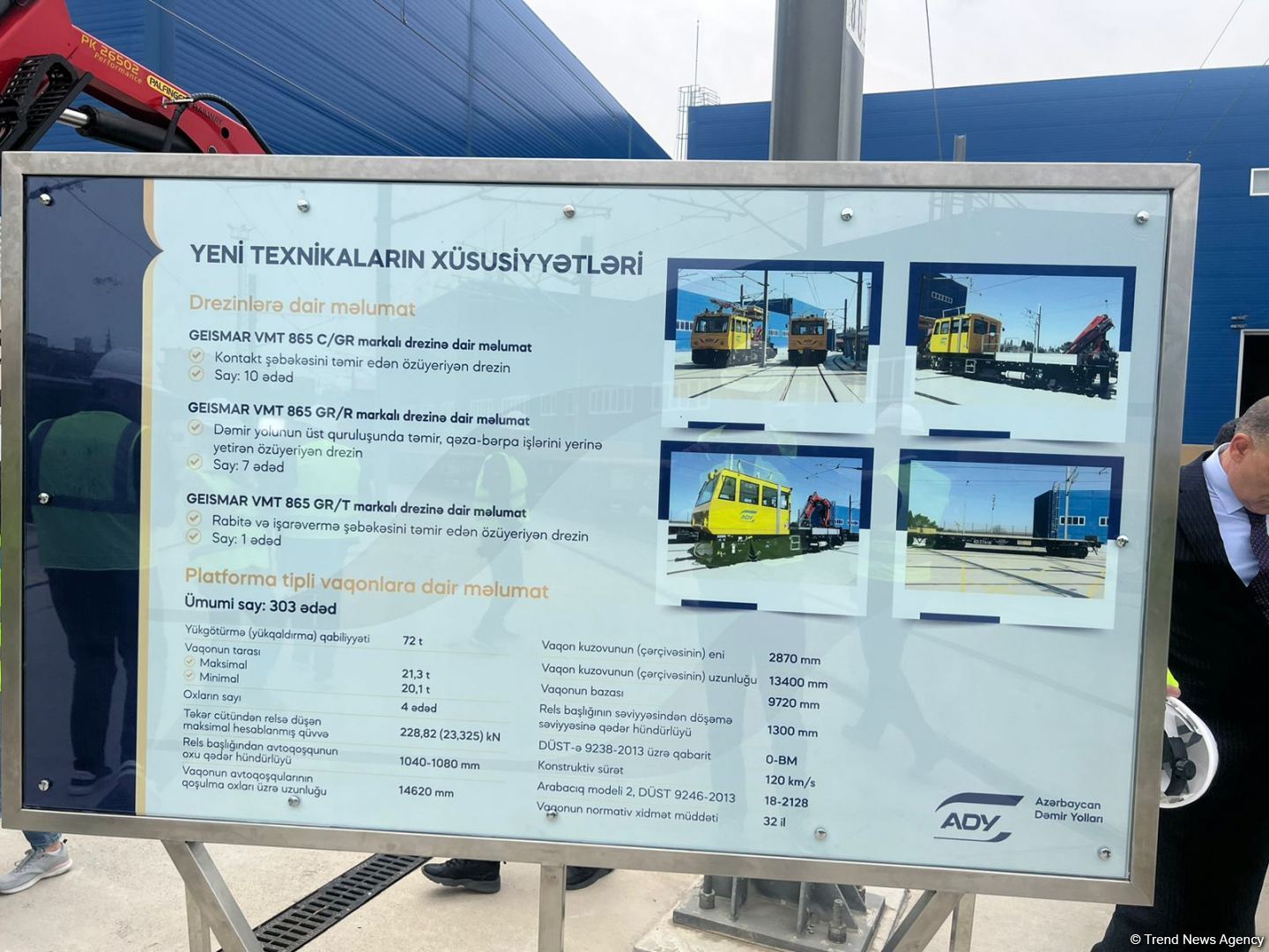 Azerbaijan Railways CJSC ensures purchase, delivery of new railcars to country (PHOTO)