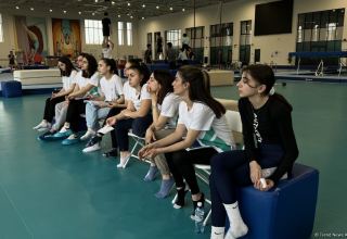 Milli Gimnastika Arenasında aerobika gimnastikası üzrə məşqçilik kursları keçirilir (FOTO)