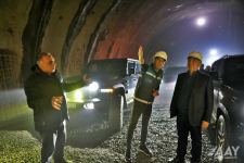 В строящемся тоннеле Муровдаг выполнено около 5 км бетонных работ (ФОТО/ВИДЕО)