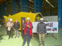 Manufacturing of stationary offshore crane starts in Azerbaijan for first time (PHOTO)