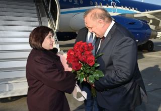 Milli Majlis Speaker Sahiba Gafarova on Work Trip to Russian Federation