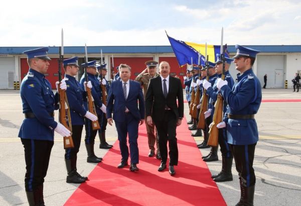Завершился официальный визит Президента Ильхама Алиева в Боснию и Герцеговину (ВИДЕО)