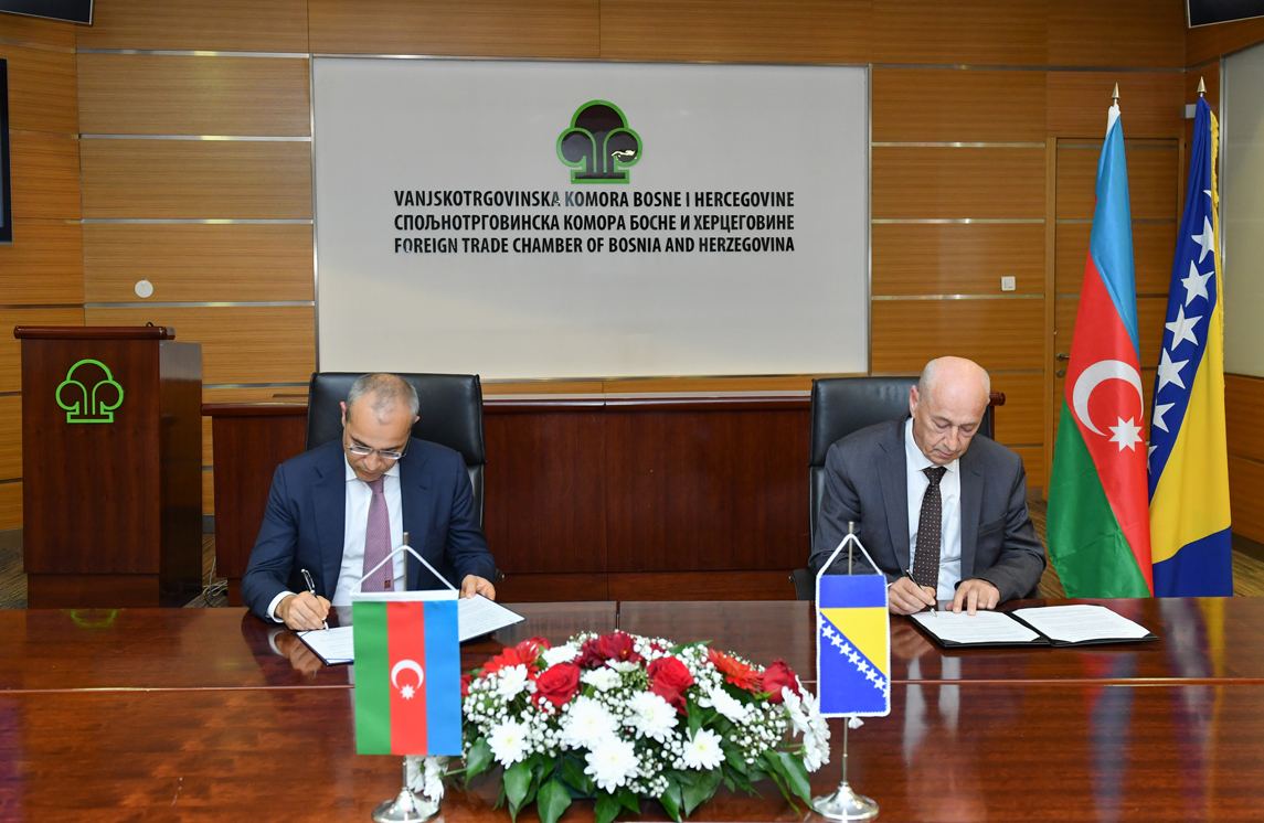 Названы приоритетные направления сотрудничества между Азербайджаном и Боснией и Герцеговиной (ФОТО)