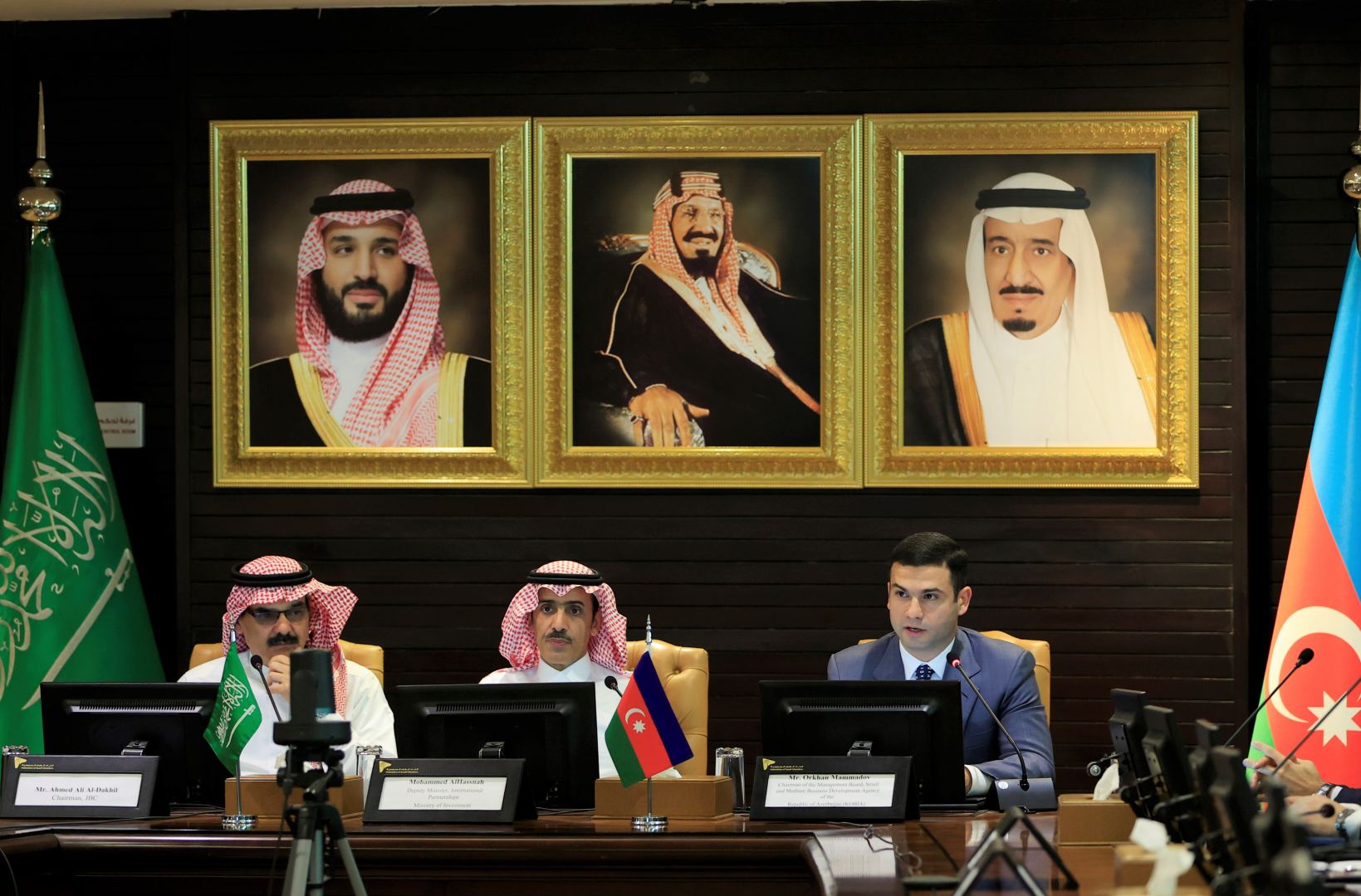 Состоялось первое заседание совместного делового совета между Саудовской Аравией и Азербайджаном (ФОТО)