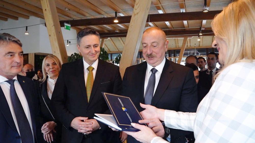 Official dinner held in Sarajevo in honor of President Ilham Aliyev (PHOTO/VIDEO)