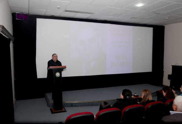 Творчество Мусы Багирова в летописи азербайджанского кино (ФОТО)