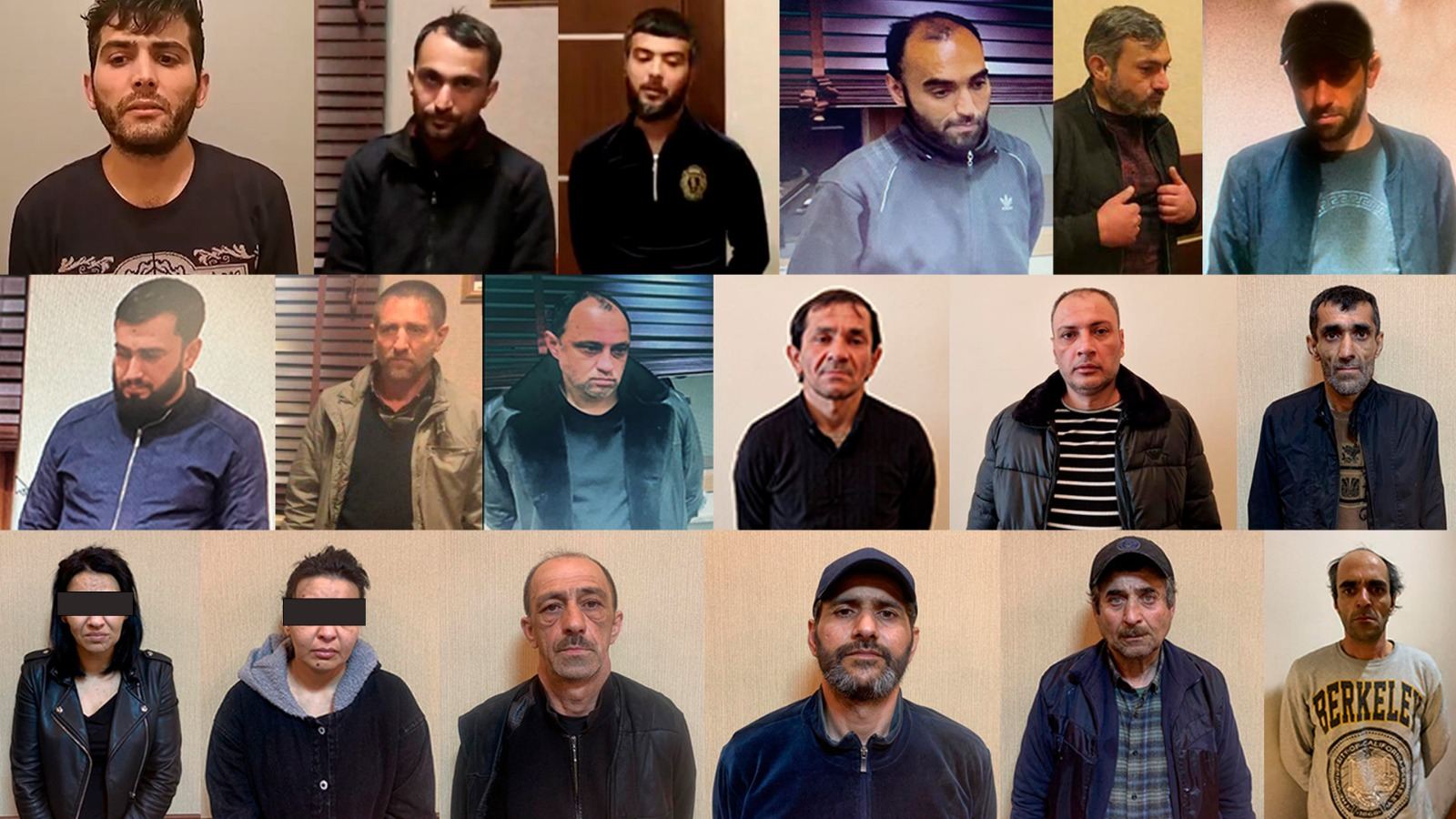 İran vətəndaşları tərəfindən narkokuryerliyə cəlb edilən daha 18 nəfər saxlanılıb (FOTO/VİDEO)