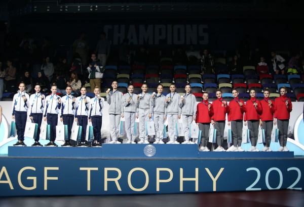 AGF Trophy beynəlxalq turnirinin qaliblərinin mükafatlandırılması mərasimi keçirilib (FOTO)