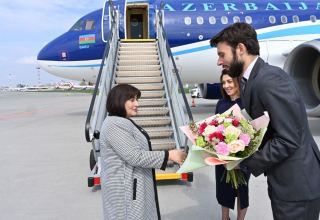 Speaker of Azerbaijani Parliament embarks on her official visit to Poland