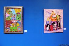 Представлены наскальные рисунки Гобустана в искусстве – живопись, скульптура, ковры, современные мотивы (ФОТО)