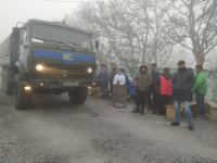 Sülhməramlılara aid 39 avtomobil Laçın yolundan maneəsiz keçib (FOTO)