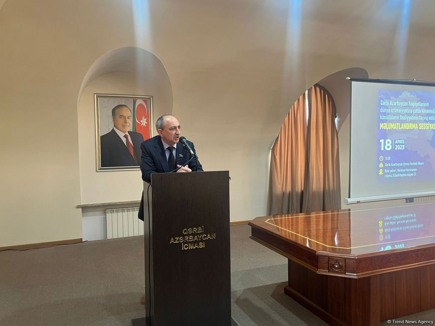В Общине Западного Азербайджана проведена информационная сессия (ФОТО)