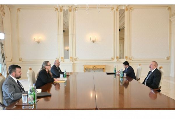 Президент Ильхам Алиев принял заместителя помощника госсекретаря США (ВИДЕО)