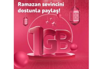 1GB gift from "Nar" to everyone during Ramadan!