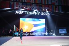 Bakıda bədii gimnastika üzrə FIG Dünya Kubokunun açılışı olub (FOTO)