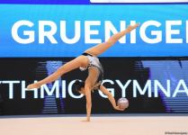 Best moments of first day of FIG World Cup in Rhythmic Gymnastics in Baku