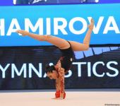 Пластика и красота движений - лучшие моменты первого дня соревнований Кубка мира FIG по художественной гимнастике в Баку (ФОТО)