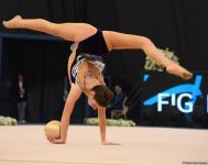 First day of FIG World Cup competitions in Rhythmic Gymnastics kicks off in Baku (PHOTO)