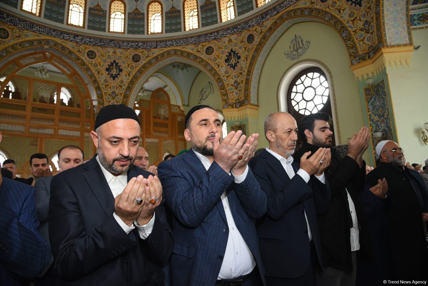 В бакинской мечети Тезепир совершен праздничный намаз (ФОТО)