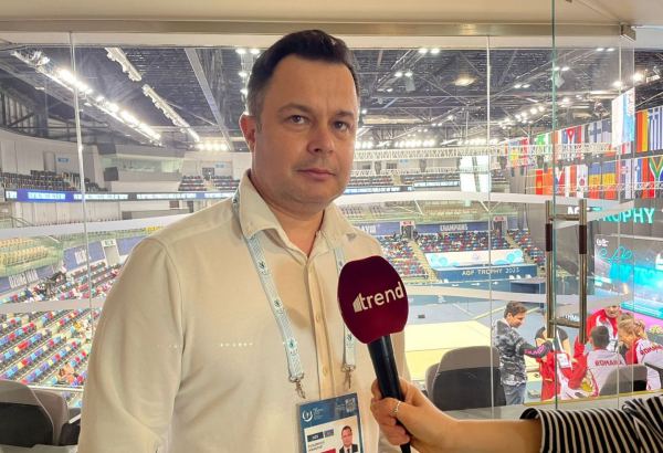 Moldovan ambassador talks excellent conditions at Baku National Gymnastics Arena (PHOTO)
