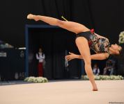 Best moments of second day of Rhythmic Gymnastics World Cup competitions in Baku (PHOTO)