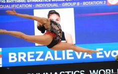 Best moments of second day of Rhythmic Gymnastics World Cup competitions in Baku (PHOTO)