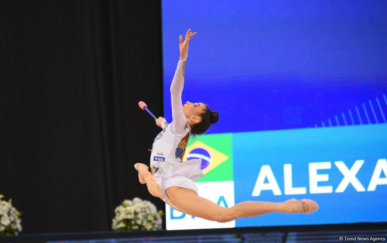 Best moments of second day of Rhythmic Gymnastics World Cup competitions in Baku (PHOTO)