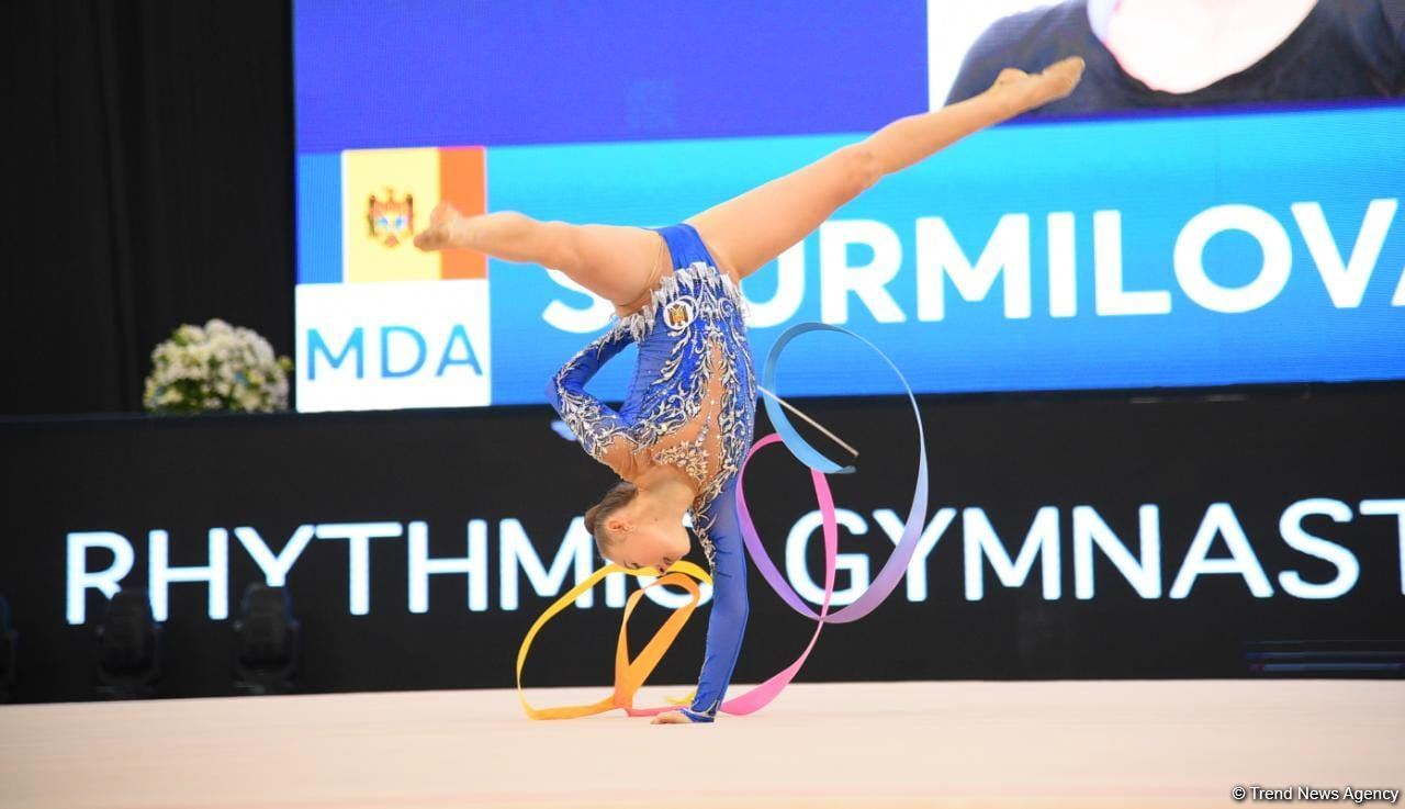 Best moments of second day of Rhythmic Gymnastics World Cup competitions in Baku (PHOTO)