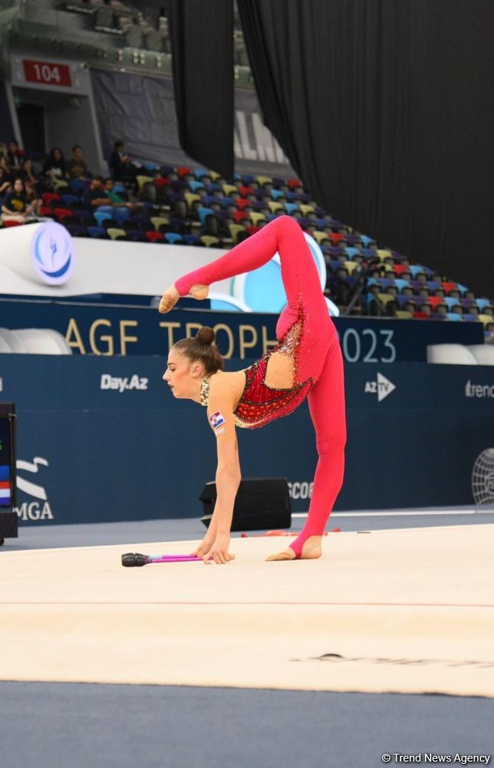 Best moments of second day of Rhythmic Gymnastics World Cup competitions in Baku (PHOTO)