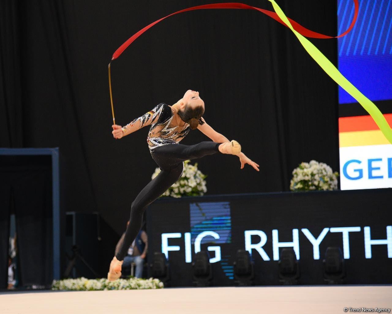 Best moments of second day of Rhythmic Gymnastics World Cup competitions in Baku (PHOTO)