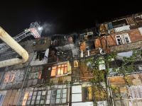 FHN Bakıda yataqxana binasında baş verən yanğınla bağlı ətraflı məlumat yayıb (FOTO)