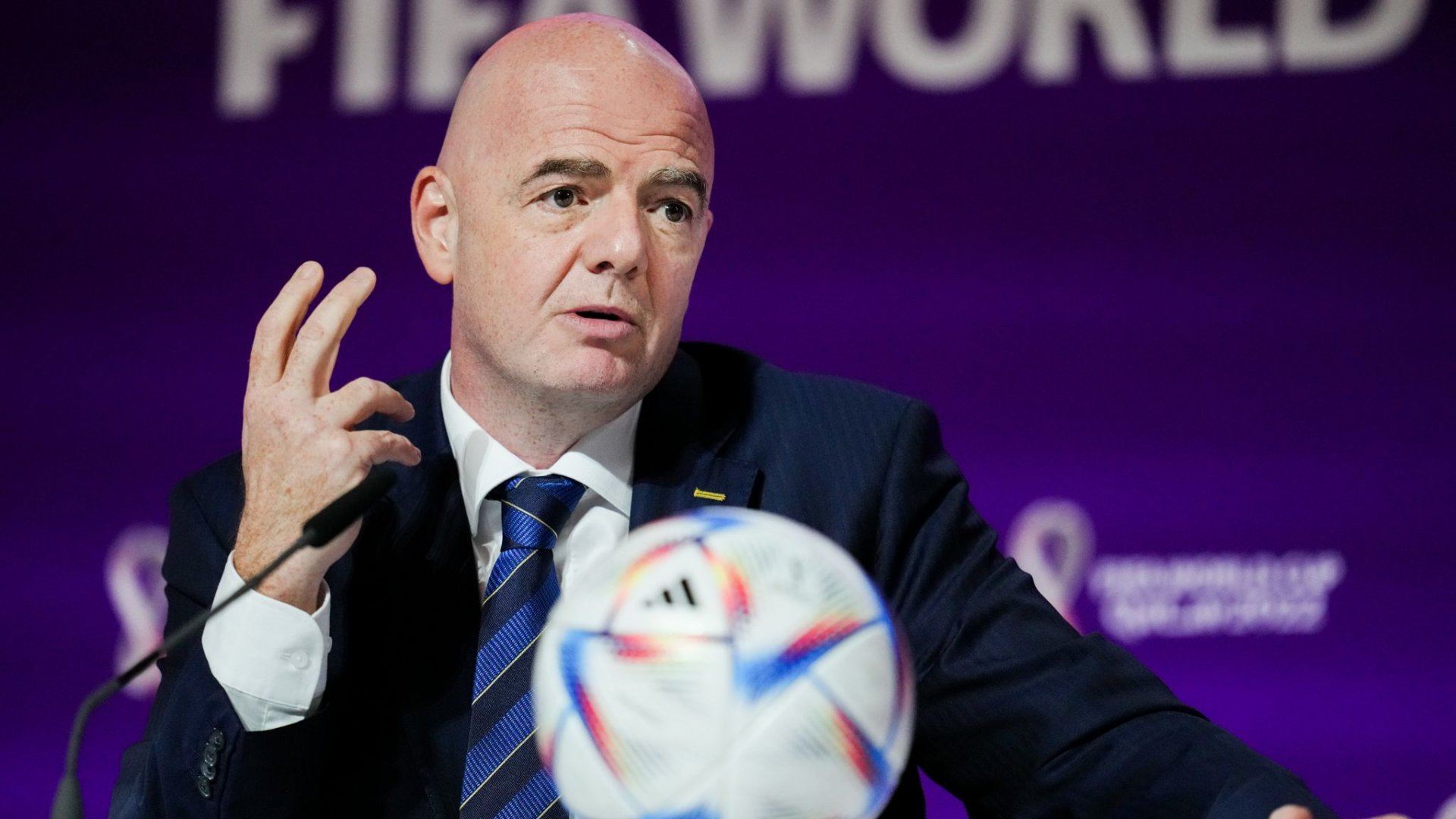 FIFA president rules out use of blue cards