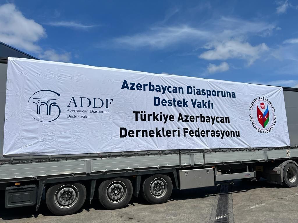Azərbaycan Diasporuna Dəstək Fondu və TADEF Kahramanmaraşda zəlzələdən zərər çəkənlərə yardım edib (FOTO)