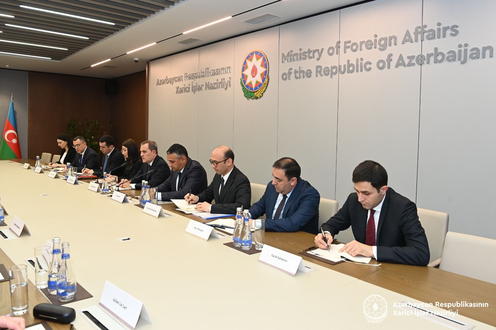 Состоялась встреча глав МИД Азербайджана и Франции (ФОТО/ВИДЕО)