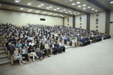 В Бакинской высшей школе нефти прошла церемония открытия Международных научных конференций, посвященных 100-летнему юбилею Гейдара Алиева (ФОТО)