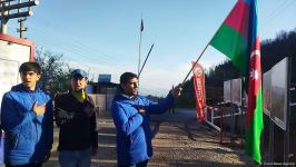 Акция протеста на Лачинской дороге продолжается 138-й день (ФОТО)